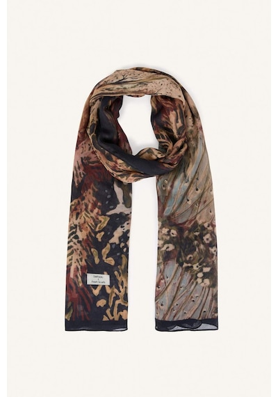 Defacto Fresh Scarfs X Defacto Abstract Floral Viskon Şal I1742ax26smkr1 Çok Renkli-kr1