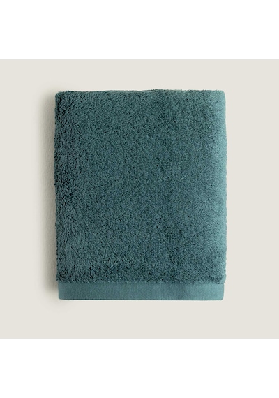 Chakra Solıd Bambu Yüz Havlusu 50x90 Cm Duman Turkuaz