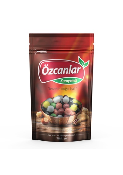 Lüks Renkli Çikolatalı Leblebi 500 G