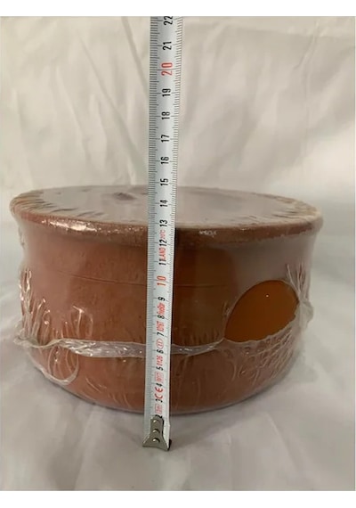 Mahir Güveç Toprak Güveç Tencere Orta Boy 22-24 CM 8 -10 Kişilik Diğer