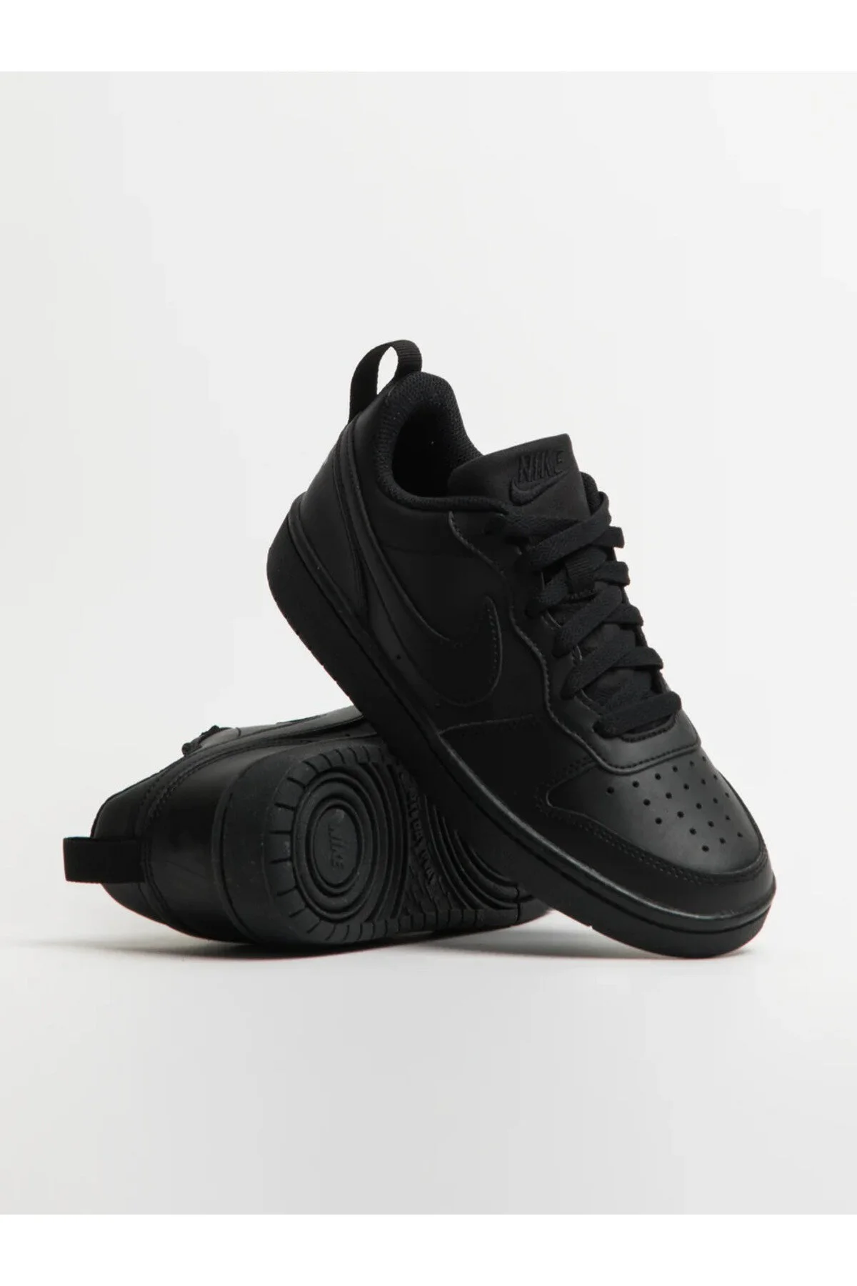 Nike Court Borough Low 2 Kadın Spor Ayakkabısı Bq5448-001 Siyah