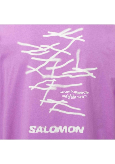 Salomon Wıld Rays Ss Tee M 2055 Pembe