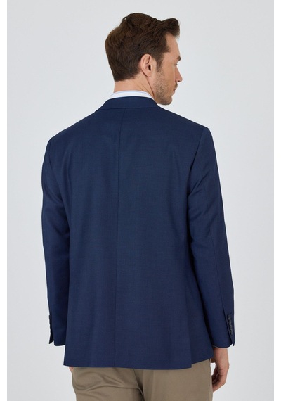 İmza Lacivert Mono Yaka Armürlü Tam Astar Esnek 4 Drop Comfort Fit Classic Ceket 1002250152 Lacivert İmza Lacivert Mono Yaka Armürlü Tam Astar Esnek 4 Drop Comfort Fit Classic Ceket 1002250152 Lacivert