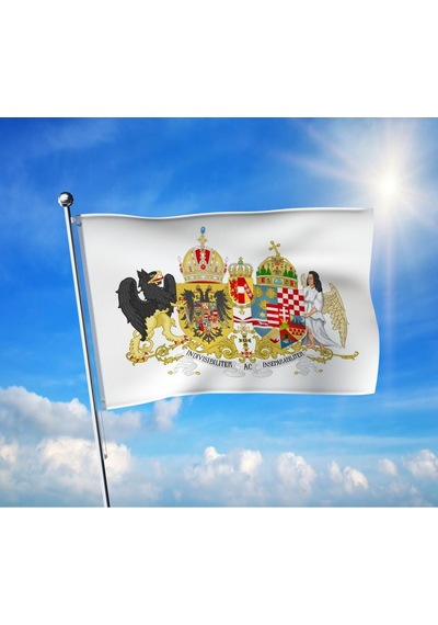 Avusturya-macaristan İmparatorluğu Bayrağı Premium Raşel Kumaş 70x105 Cm Diğer