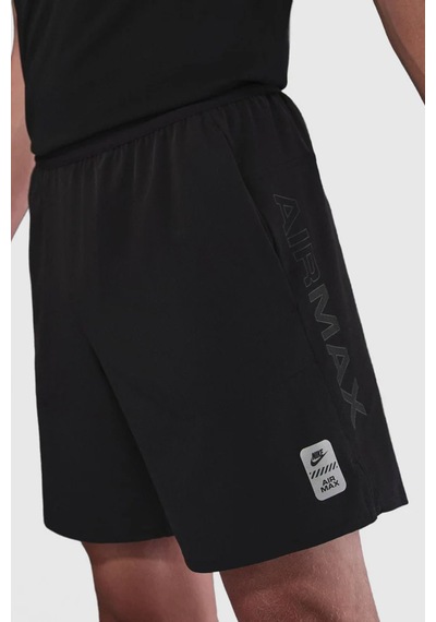 Nike Air Max Men's Woven Dri Fit Short Black Erkek Antrenman Şortu Siyah Siyah