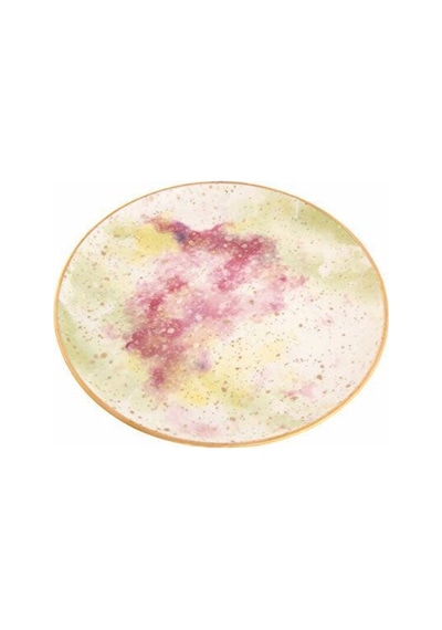 Porland Cosmos Desen2 Düz Tabak 20cm