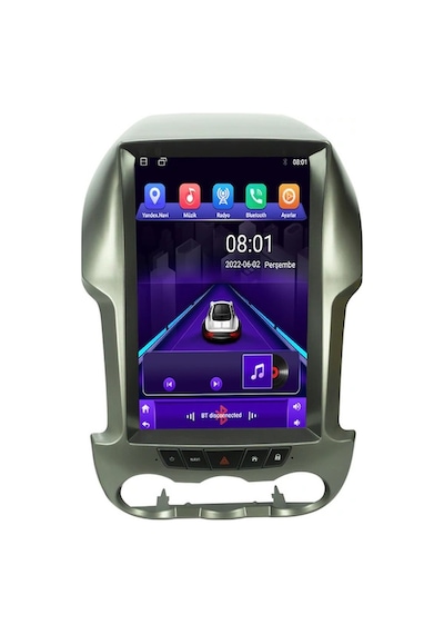 Celali Tuning Ford Ranger Android 12 Carplay Navigasyon Tesla Multimedya - 2gb Ram 32gb Hdd