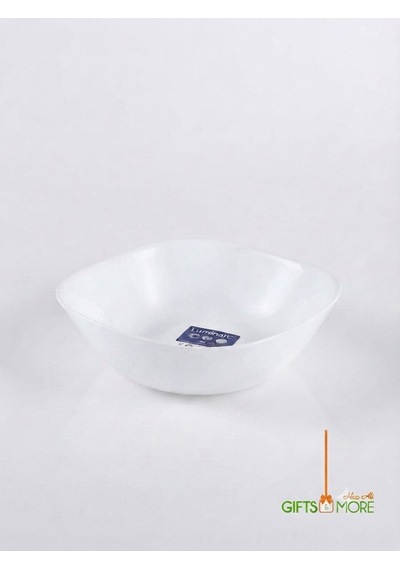 Cam Carıne Beyaz 6 Lı Çok Amaçlı Kase -14 Cm
