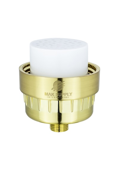 Mak Supply Duş Filtresi - Duş Arıtma Cihazı Gold Altın