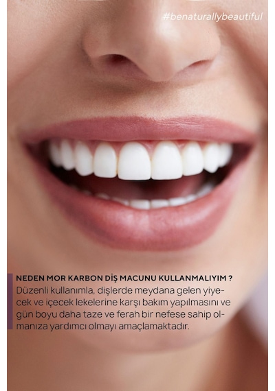 The Ceel Mor Karbon Diş Beyazlatma Seti (Mor Karbon Diş Macunu 75 Gr + Mor Karbon Diş Tozu 50 Gr)