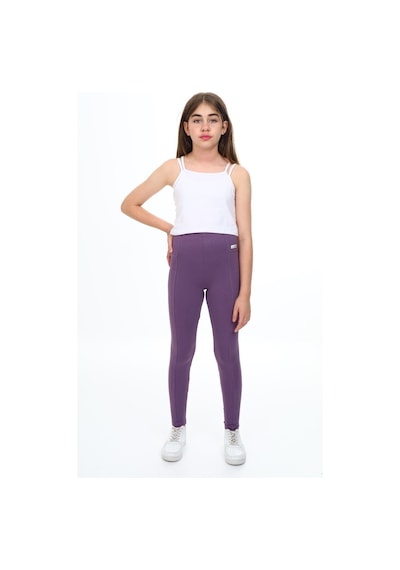Toontoy Kids Toontoy Kız Çocuk Tayt Mor