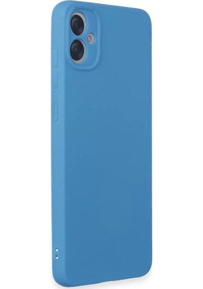 Newface Samsung Galaxy A05 Kılıf First Silikon - Mavi