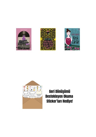 Huysuz Büyüyor... + Bana Modern Türkün Tarifini Yapabilir Misin Kaan + Kırık Zarlar + Okuma Sticker'ları
