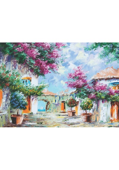 Color Akdeniz Bahçeleri 68x48 Cm 1000 Parça Puzzle