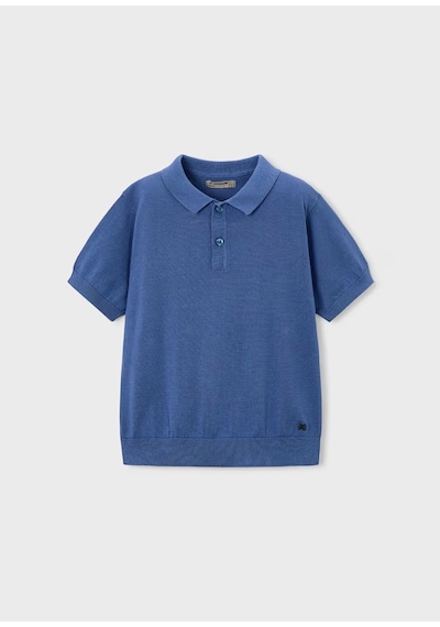 Mayoral Polo Yaka Erkek Çocuk T-shirt 3106 İndigo