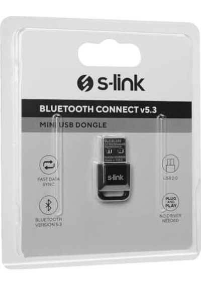 Slx-bl053 Bluetooth 5.3 Alıcı, Mini Dongle Usb Adaptör, Win7/8/10/11 Tak Çalıştır, Çoklu Cihaz Bağlama Pc İçindir
