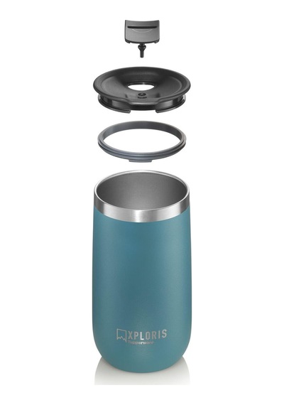 Tupperware Xploris Termos Bardak 350ml Yeşil