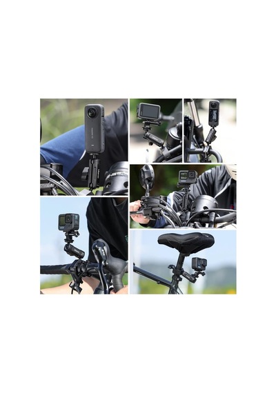 Ulanzi Gopro/ınsta360 Eylem Kameralar Için Bisiklet/motosiklet Gi