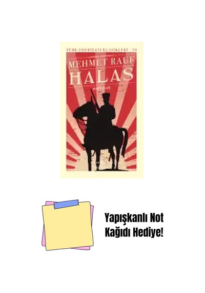 Halas Kurtuluş Sert Kapak + Yapışkanlı Not Kağıdı
