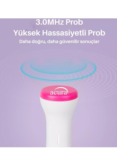 Acura AC-4040 Fetal Doppler Nabız Dinleme Cihazı