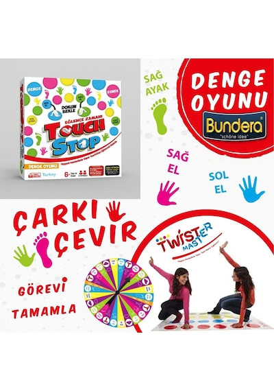 Twister Master Touch Stop V2-denge Oyunu Yeni Versiyon Twist Master - Yenilenmiş Versiyon
