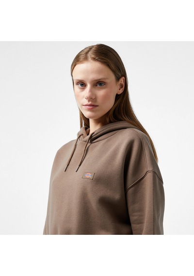 Dıckıes Dickies Oakport Cropped Kadın Kahverengi Hoodie