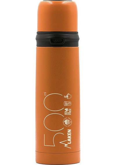 Laken Çelik 18/8 Termos+neopren Kaplı ,50l - Turuncu Lk180050o Turuncu