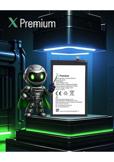 Xpremium İnfinix Hot 40 Pro Uyumlu Batarya Pil Süper Yüksek Kalite 5000 Mah Bl-49jx