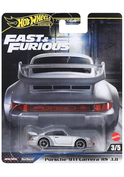 Hot Wheels Fast And Furious Porsche 911 Carrera Gri