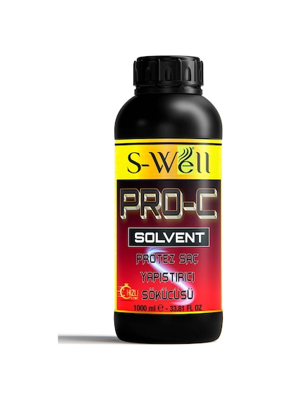 S-Well Pro-C Solvent Protez Saç Bant Sökücüsü 1 L