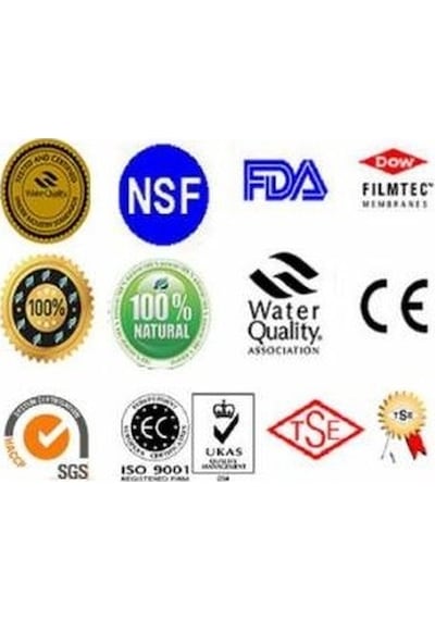 Ferah Ravent,bms LG Uyumlu ,ova,sulax,aqua Clean Aqvaplus Waterlife Tiger Conax Kapalı Kasa Filtre Seti 5li Aşama