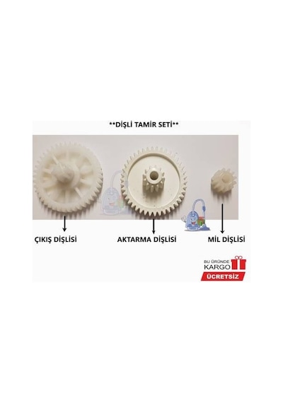 Beko Max Robo Bkk2156 Mutfak Robotu Dişli Tamir Seti Uyumlu