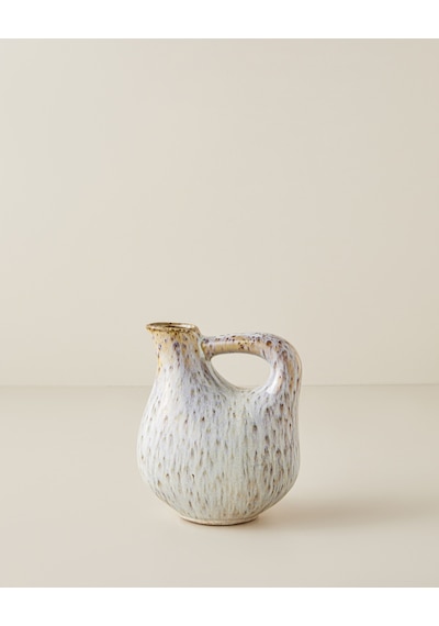 English Home Marsia Seramik Vazo 16 Cm Bej Bej