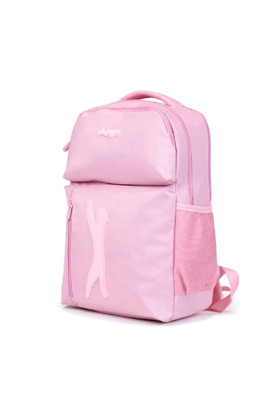 Slazenger Lisanslı Logolu Sırt Çantası - Pembe 3 Bölmeli Sırt Çantası