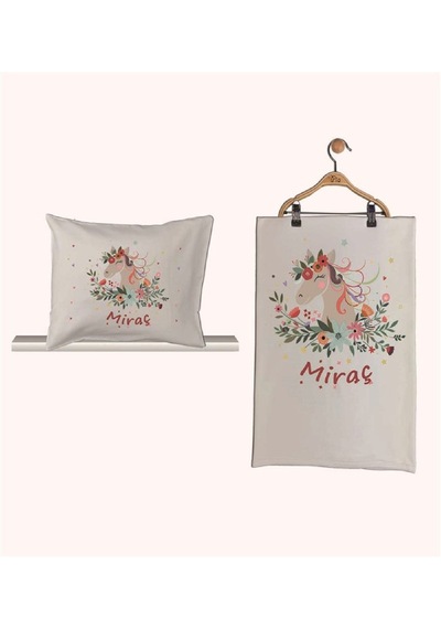 Pia Baby Gl 1949-02 İsme Özel Beşli Tulum Set Krem
