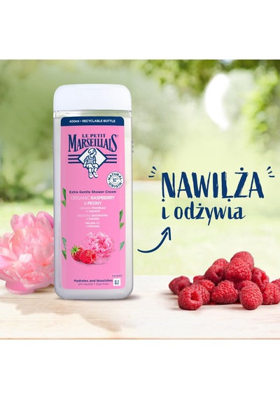 Le Petit Marseillais Frambuaz Ve Şakayık Duş Jeli 400 Ml