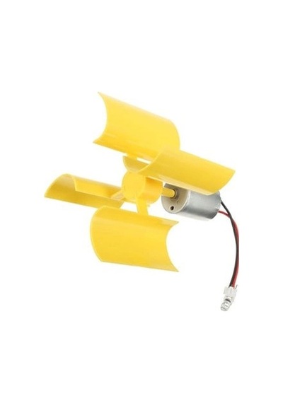 Dikey Eksenli Rüzgar Türbini - Dıy Dc Motor Türbin