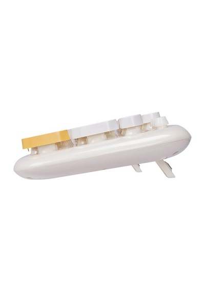Km-6284 Whısker Renkli Tuşlu Bej Kablosuz Q Klavye + Mouse Set Optik