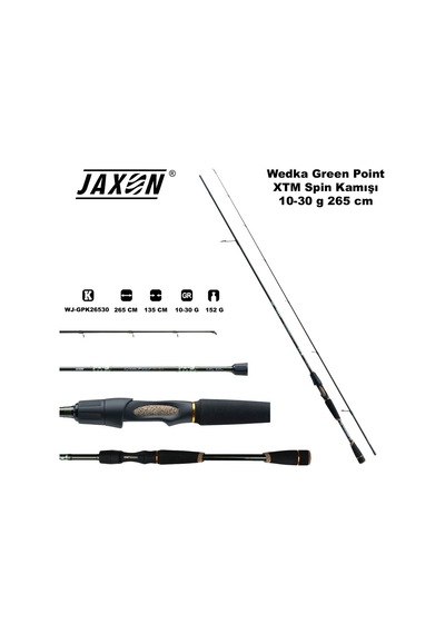 Jaxon Green Point Xtm 2.65m 10-30g Spin Kamış