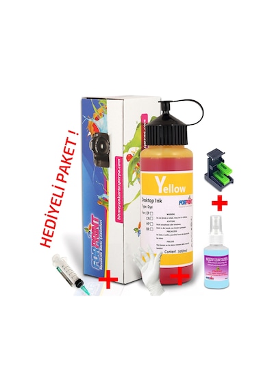 HP Uyumlu Vivera Mürekkep Dolum Seti 500 ML Seçenekli (Forprınt )