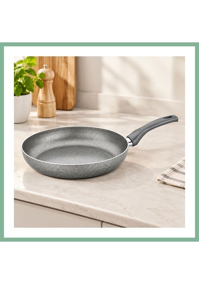 Bşkvirgo Granit Tava 26 Cm Tek Saplı Bsk2026