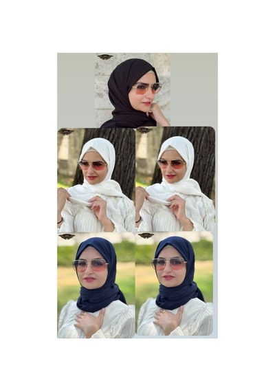 Aldaıyr 5 Krep Şal 180x70 Çok Renkli05010