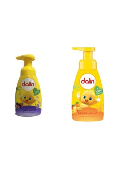 Dalin Köpük El Sabunu Orman Meyveli 200 Ml Ve Mango Portakal Kokulu Sabun