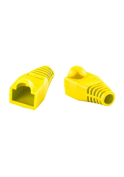S-Link Sl-Rj40 Rj45 25 Li  Paket Sarı Jack Kılıfı