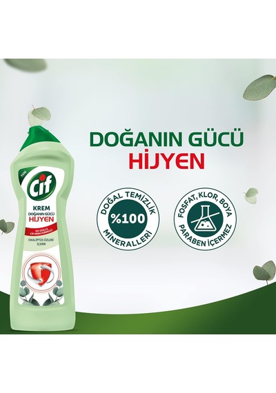 Krem Doğanın Gücü Hijyen Yüzey Temizleyici 1 X 675 Ml Diğer