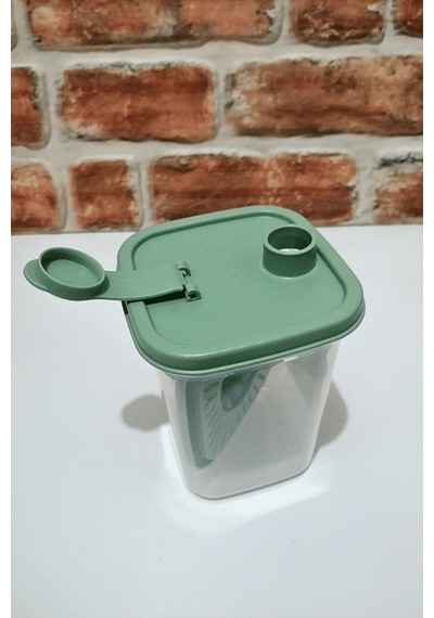 1 Litre Sürahi Model Kapaklı Limon Sıkacak-narenciye Sıkacağı Şeffaf