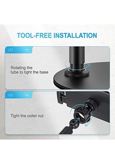 Hobimtek Ht-45 Metal Cep Telefonu Ve Tablet Standı Döner Başlıklı 360 Derece Döner 4,7-10,5 İnch Uyu