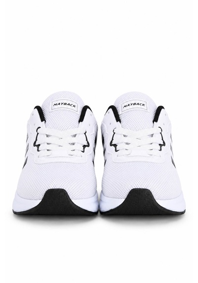 Trender Anorak Beyaz Siyah Kadın Sneaker 137