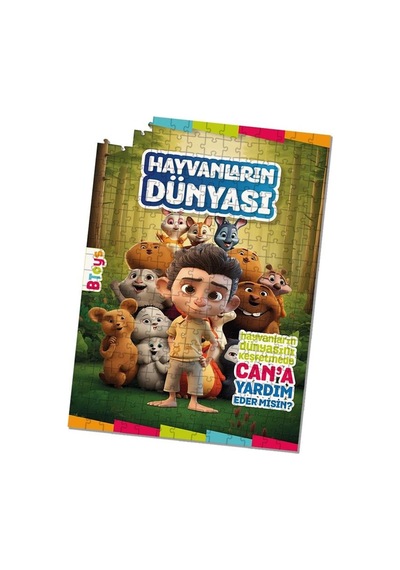 Btoys 260 Parça Puzzle Hayvanların Dünyası 9062