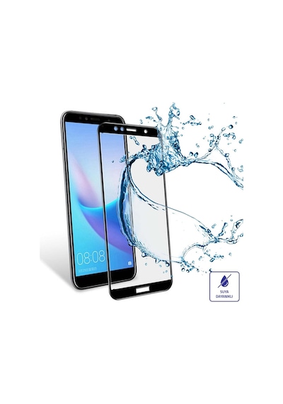 Bufalo Huawei Y6 2018 Nano 10D Cam Ekran Koruyucu Siyah